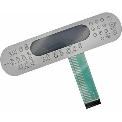 Membrane Switch For Whirlpool Range No Metal Plate Replacement Membrane Switch For Whirlpool Range No Metal Plate Replacement