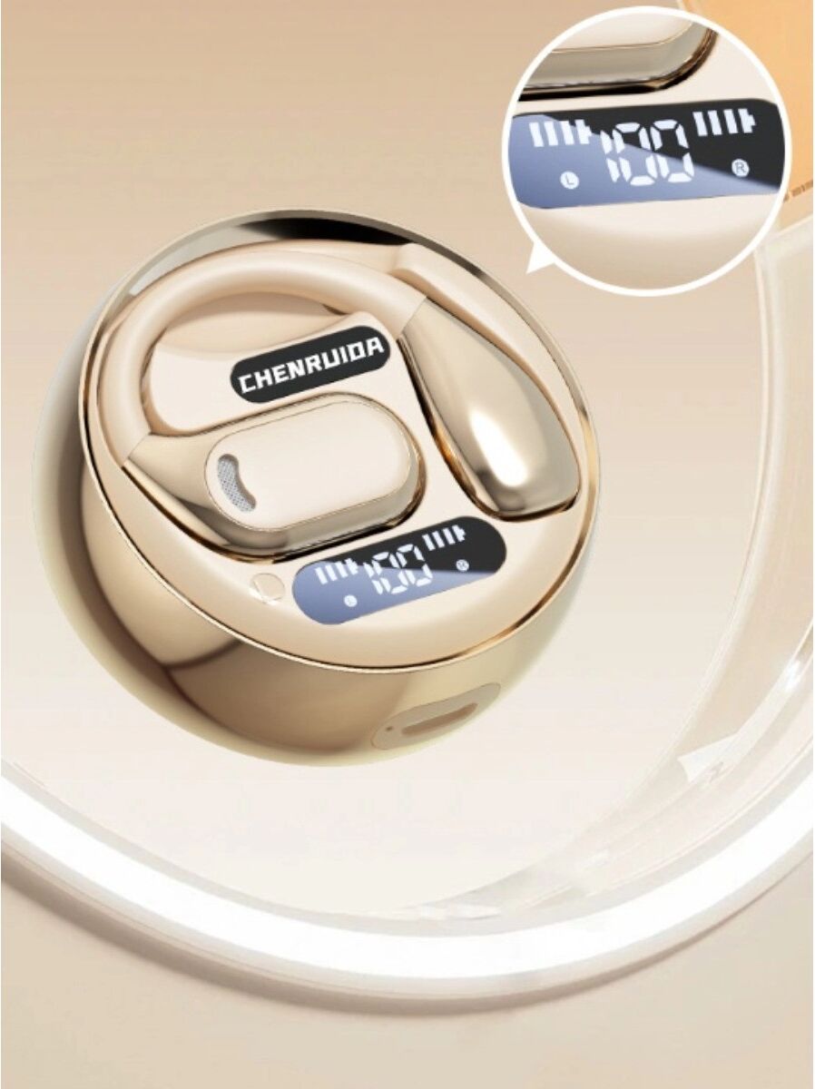 INF M76 Écouteurs Bluetooth à conduction ouverts avec commande tactile et appels clairs peau