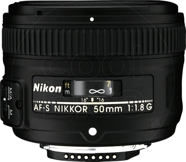 Nikon AF-S 50mm f/1.8G objectief