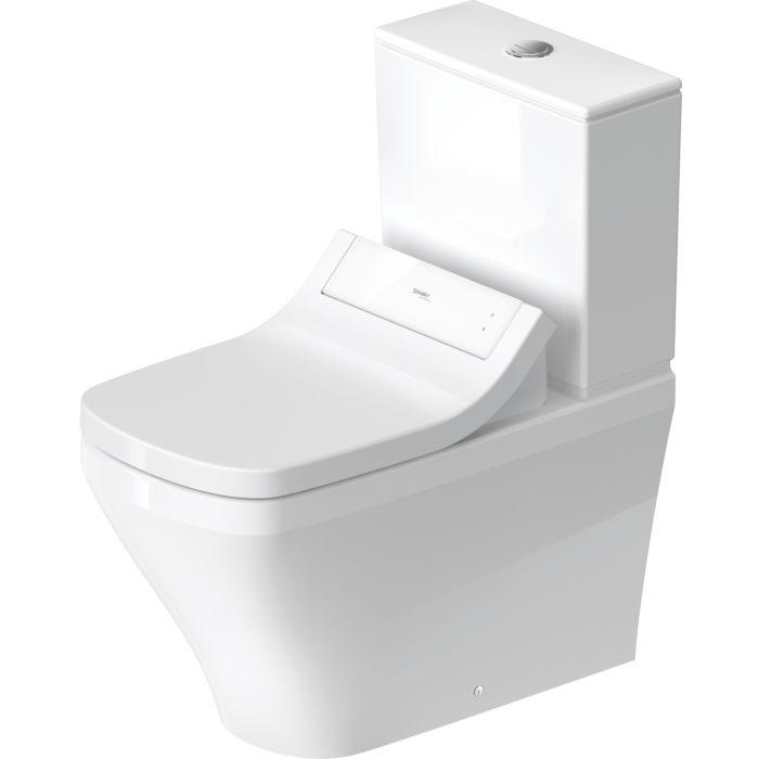 Duravit DuraStyle Stand-Tiefspül-WC 2156592000 37x70cm, 4,5 l, mit Befestigung, für Kombination, weiß Hygiene Glaze
