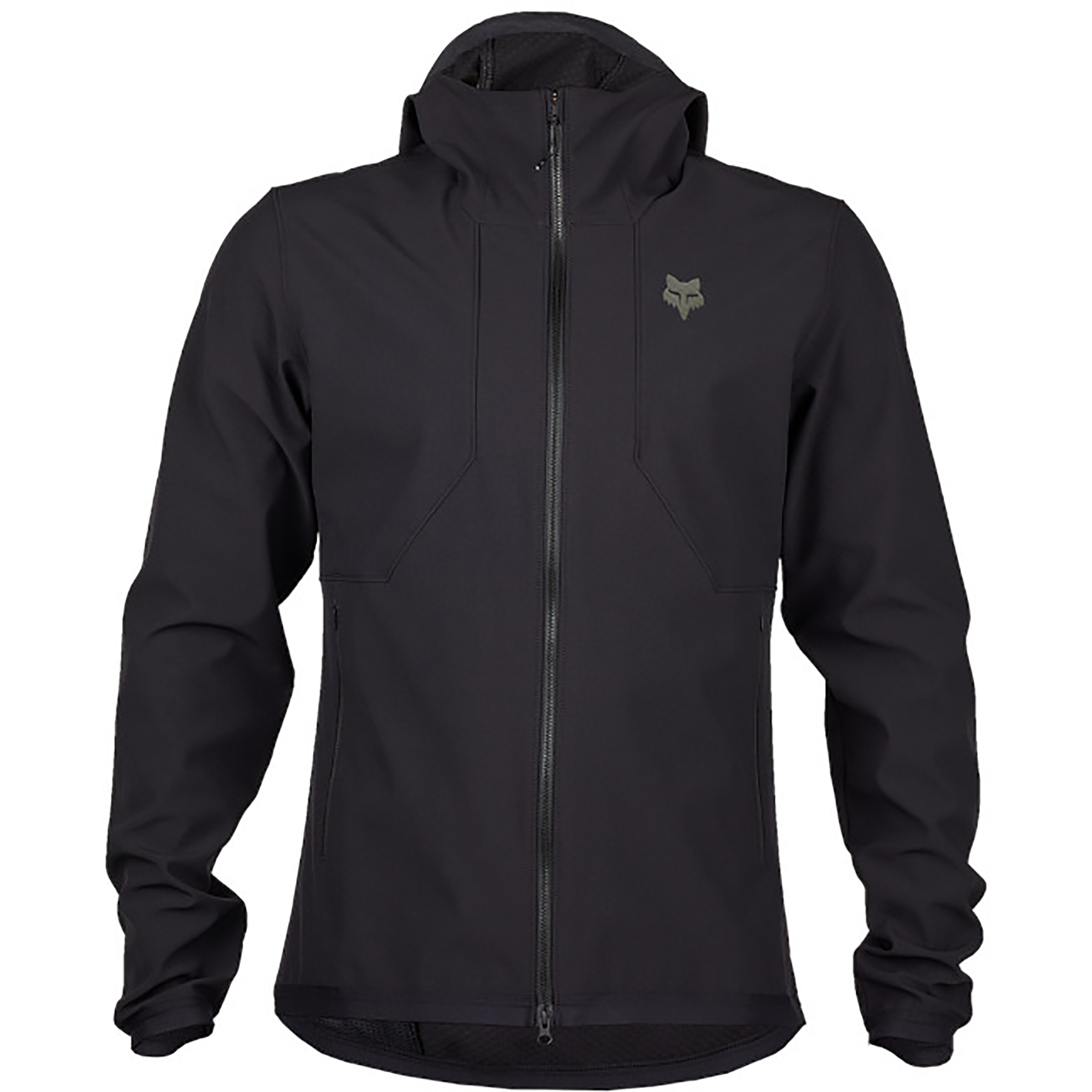 Fox Ranger Fire Herren Regenjacke schwarz Größe L Mountainbike Winddicht Wasserabweisend