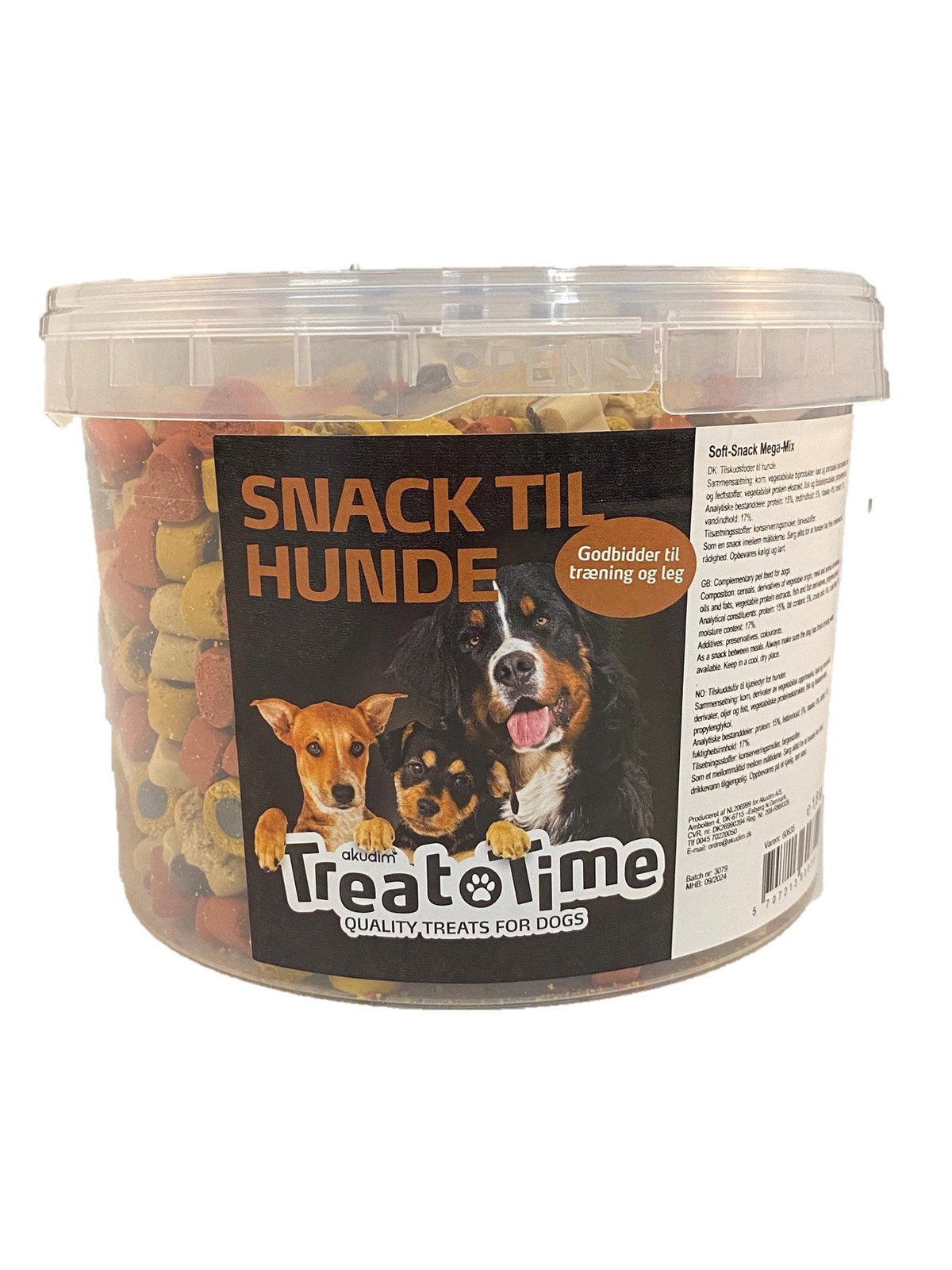 Treat Time Soft-Snack Mega-Mix 1.8 kg. EU