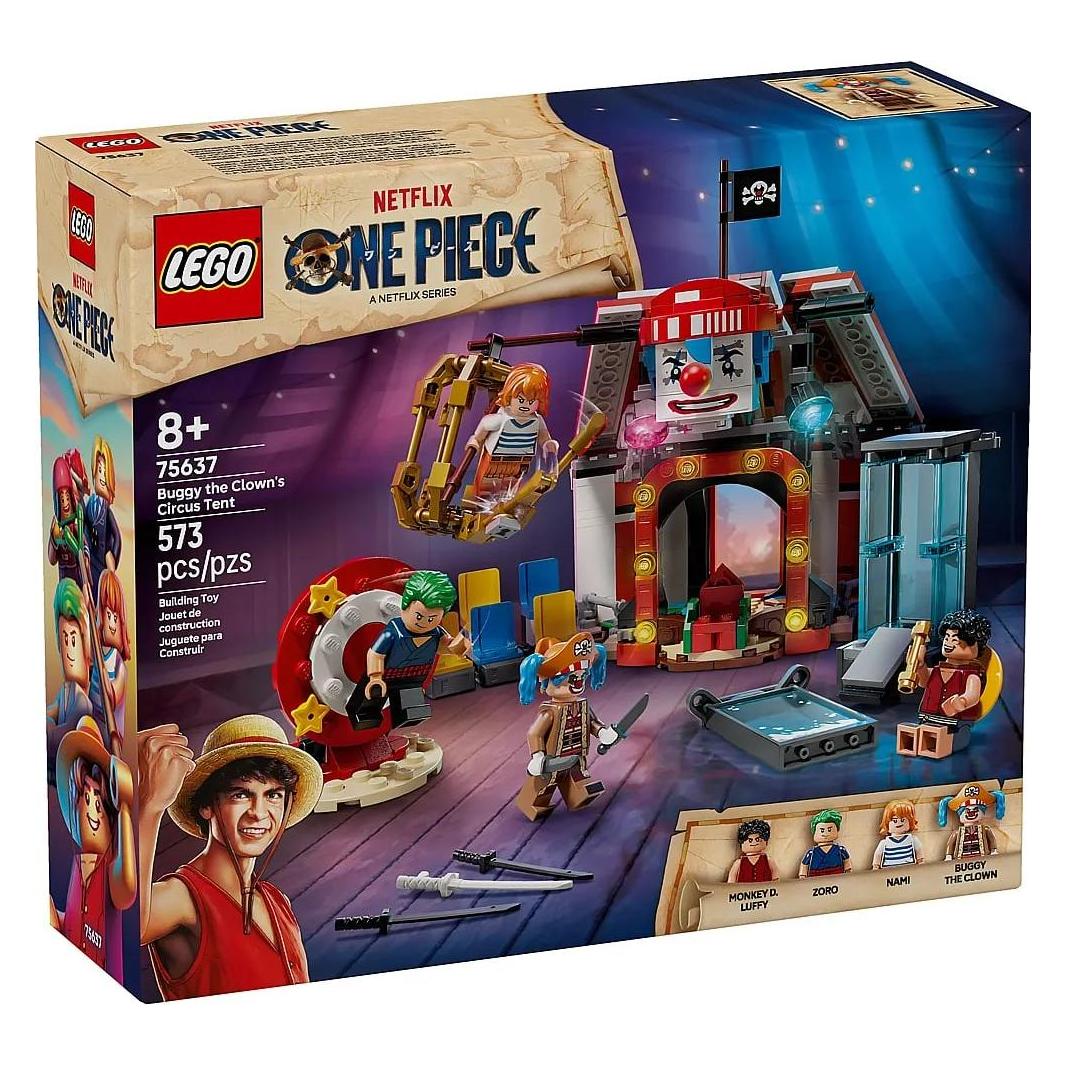 LEGO Zirkuszelt von Buggy dem Clown (75637)