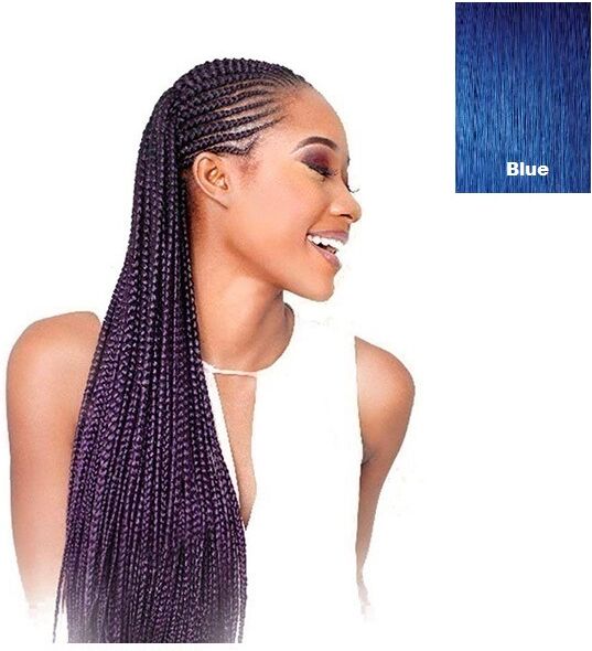 X-Pression Hair extensions Blue
