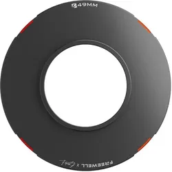 Freewell Adapterring Brandon Li 49 mm (Objektivfilter Adapter), Objektivfilter Zubehör, Schwarz