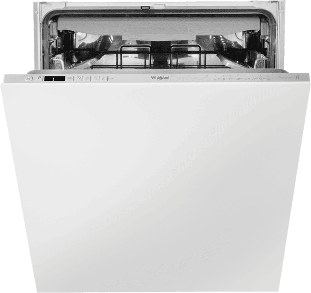 Lavavajillas integrable - Whirlpool WIC 3C34 PFE S, 14 cubiertos, 8 Programas, 60 cm, PowerClean Pro, Tecnología 6TH SENSE, Sin panelar