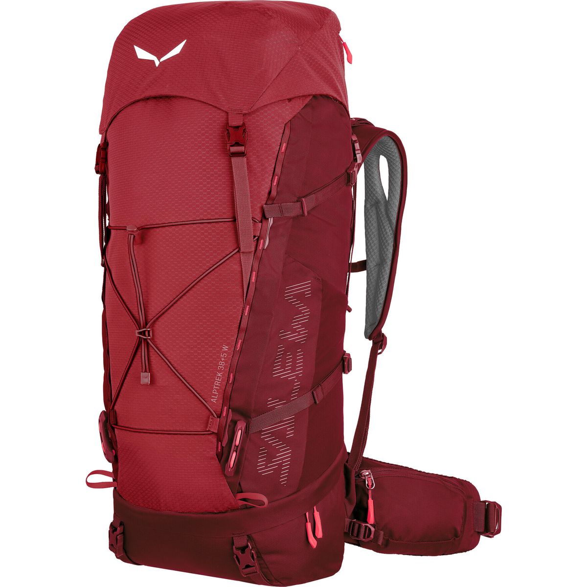 Salewa Alptrek 38 +5 Backpack WS pompeian red/syrah (1541) UNI 00-0000001257-1541-UNI