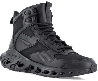 Reebok Work Fuel Flex Tactical Soft Toe (Men's) in Black, Size 9.5 M, Leather/Memory Foam