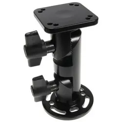 Brodit Pedestal Mount with wingnut 4", Smartphone Halterung, Schwarz