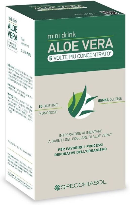 SPECCHIASOL Srl ALOE VERA MINI DRINK 5 VOLTE