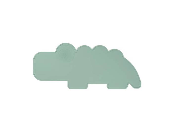Done by deer Set de table Croco 23x54 cm Vert