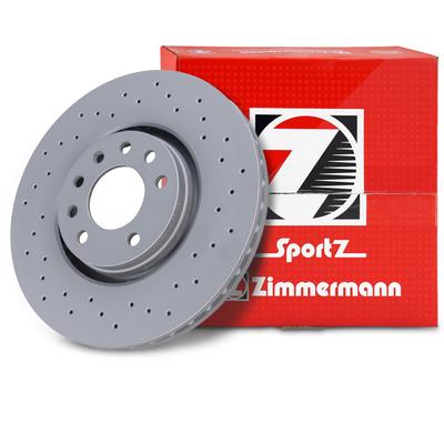 Zimmermann Sport-Bremsscheibe Ø308 belüftet Vorderachse [Hersteller-Nr. 430.1488.52] für Saab, Opel, Vauxhall