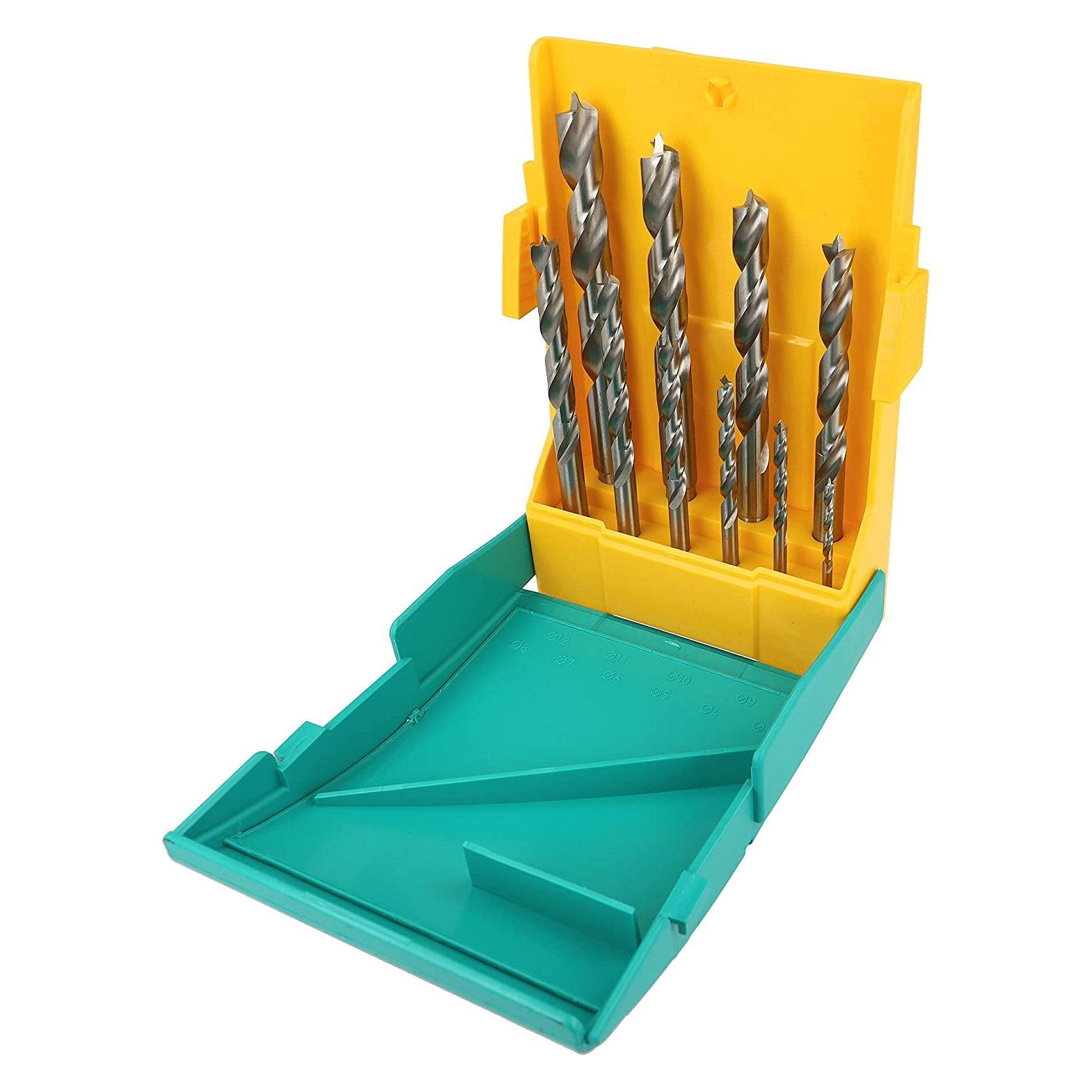 Heller Holz-Spiralbohrer-Set 10teilig (28708 1)