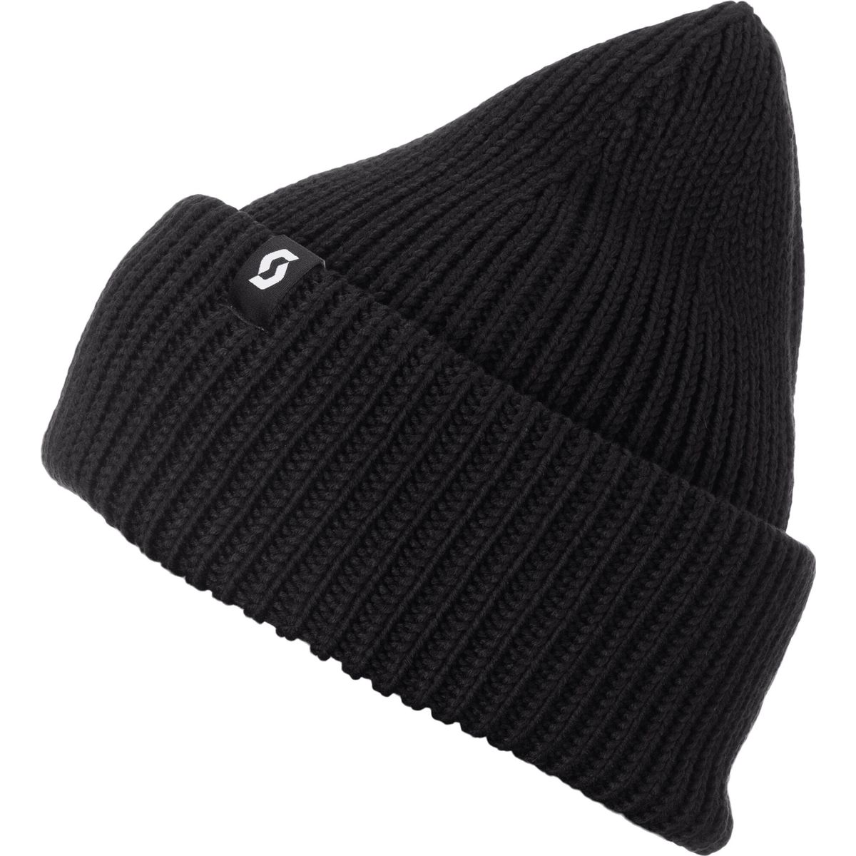Scott Beanie Big Fold Up black (0001) - 4261450001222