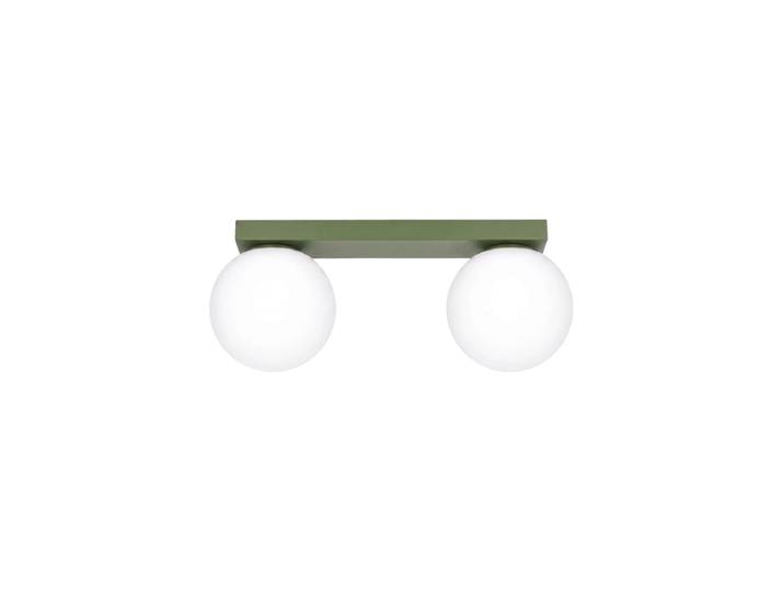 Design Deckenlampe „Yoli“ 2-flammig Olivgrün Sollux Lighting