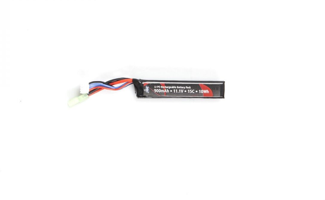 ASG Stock Tube Batteri Lipo 11.1V 900mah15C