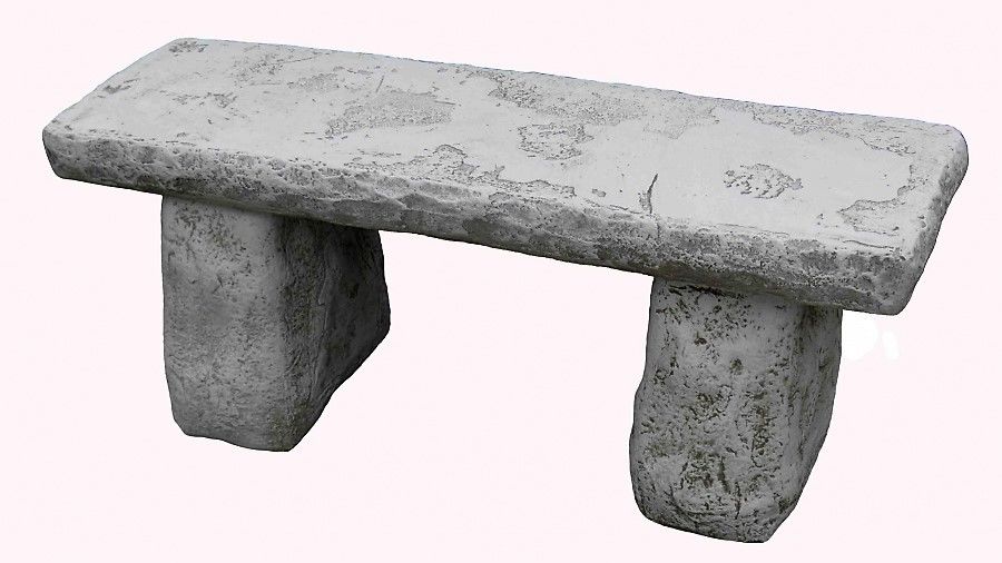 ANTIKES WOHNDESIGN Garten Sitzbank AWD-GB-008 B:93cm H:34cm