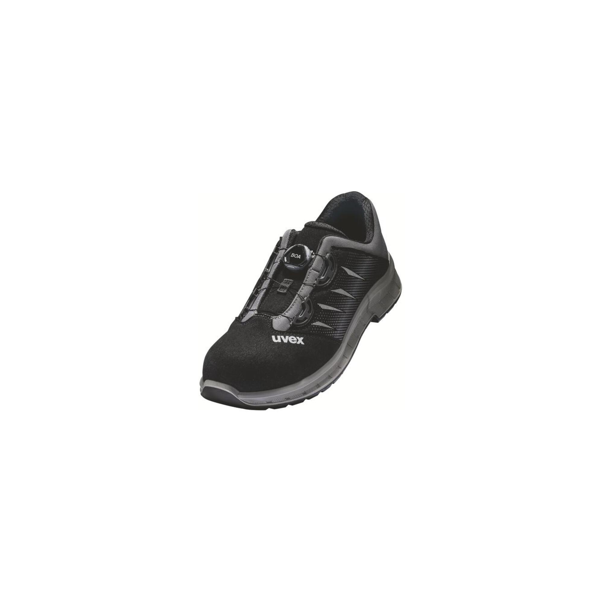 uvex Halbschuhe 2 trend S3 schwarz grau Weite 11 Gr. 45 (6948245)