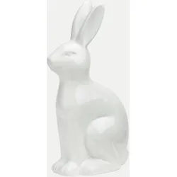 Hase aus Keramik - H 25cm Weiß