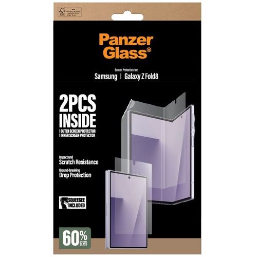 PanzerGlass Sub Screen Protector&Main Film Screen Prot. Sam. Galaxy Z Fold8 CF