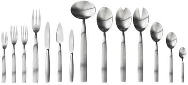 Mepra Mediterranea Flatware Set with H/H Knives (Configuration P) - 113 Pieces