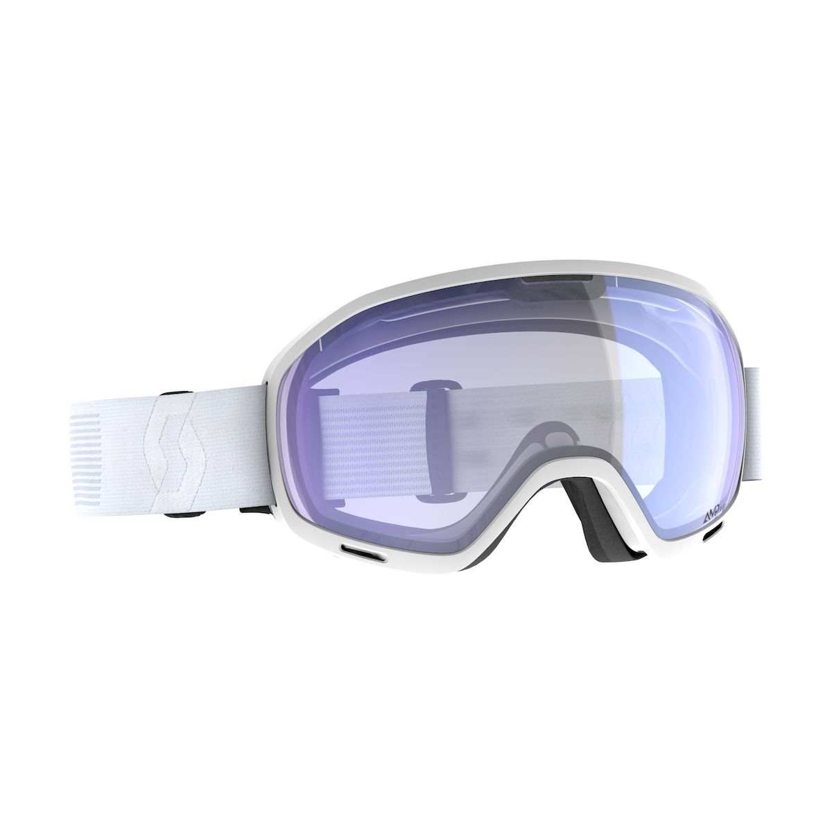 Scott Goggle Unlimited II OTG mineral white - amp illuminator blue chro (7414) - 2718247414342