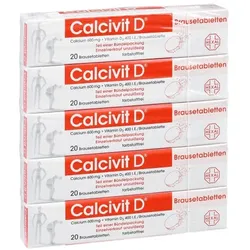 CALCIVIT D Brausetabletten 100 St