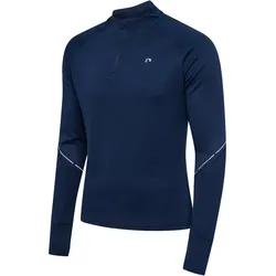 newline Power 1/2-Zip Midlayer Lauftop 7239 - black iris 2 M