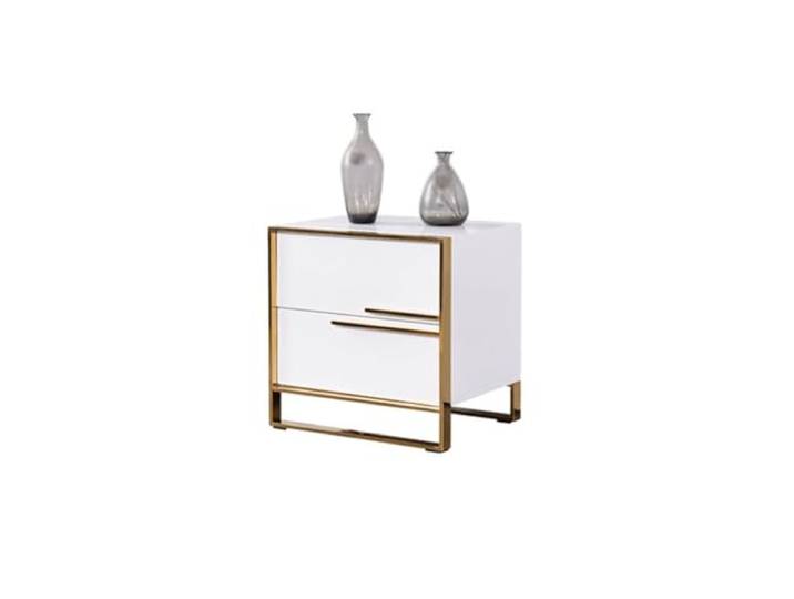 YCCHAH Bett mit Stauraum Postmoderner Nachttisch, einfacher Wohnzimmer-Zweischicht-Schubladenschrank, Schlafzimmer-Nachttisch, Kleiner Schrank Desktop(A)