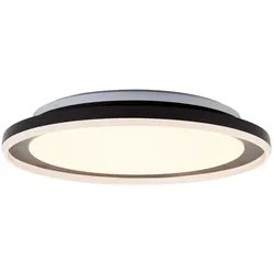 BRILLIANT Lampe, Pederson LED Wand- und Deckenleuchte 45cm schwarz, 1x LED integriert, 22W LED integriert, (2300lm, 3000K), Energiesparend und langlebig durch LED-Einsatz