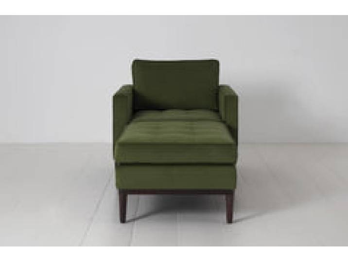 Chaiselongue Model 02, Laubgrün