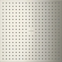 hansgrohe AXOR ShowerSolutions Kopfbrause 300/300 2-jet, Decke-Aufputz, 35321800, Farbe: Stainless Steel Optic
