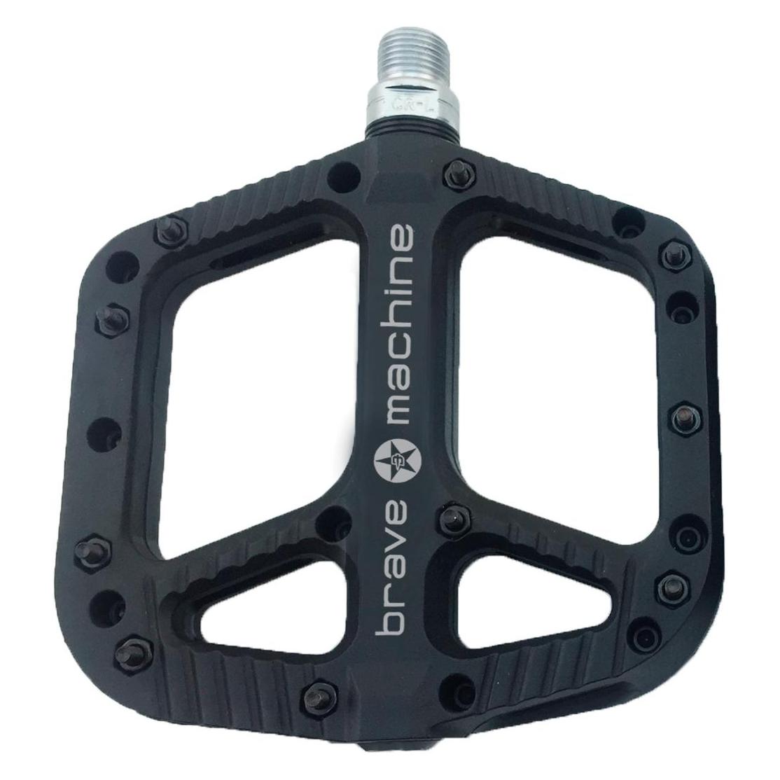 Brave Classics Brave Ma.Ped.Freeride XL Nylon Plattform Schwarz (BMPD61BK)