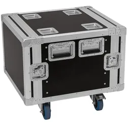 ROADINGER Rack PRO 8HE 45cm mit Rollen
