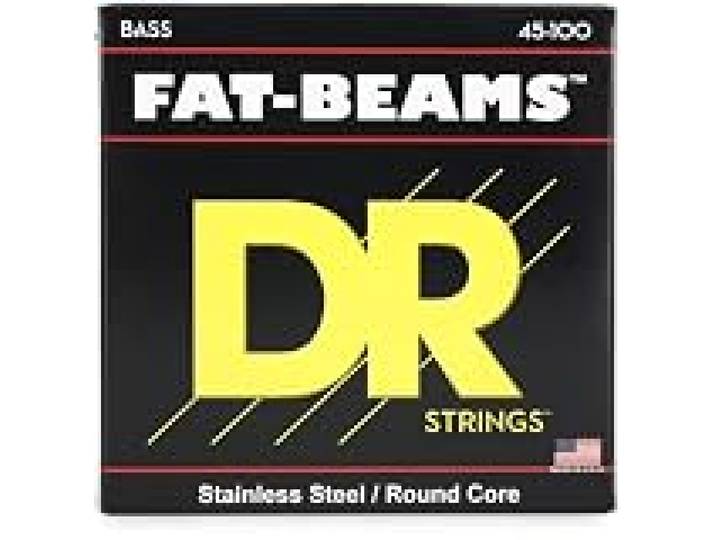 DR String FB-45/100 Fat-Beam Jeu de cordes pour guitare basse