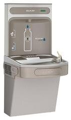Elkay EZH2O Bottle Filling Station with Single ADA Cooler, Non-Filtered Non-Refrigerated Light Gray