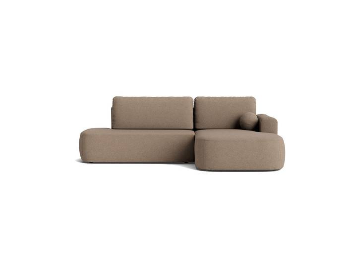 Monza Chaiselongue-Schlafsofa, rechts Stauraum
