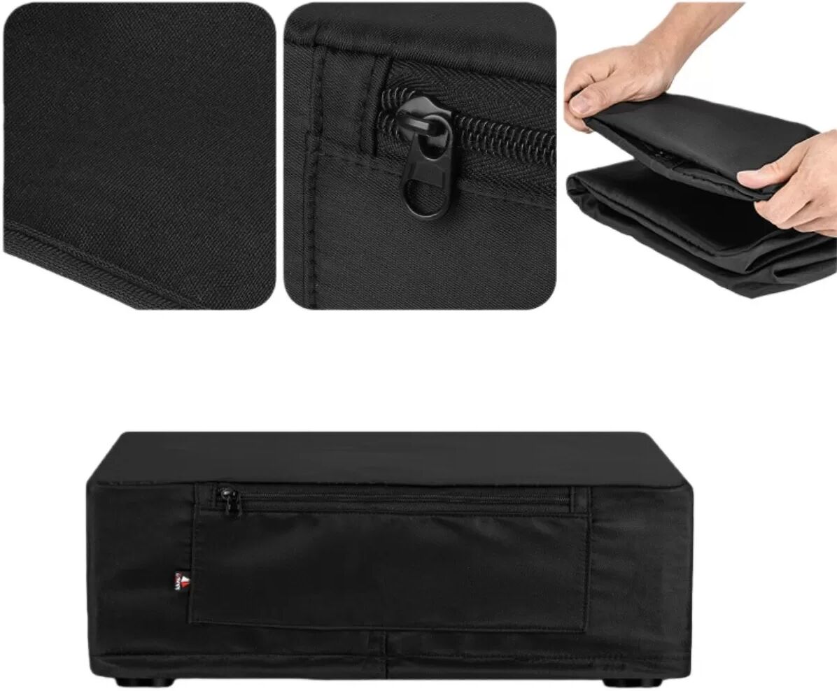INF Staubschutzhülle kompatibel mit Sony STR-DN1080/STRDH550 Verstärker, Nylon, Schwarz