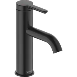 Duravit C.1 Waschtischarmatur M C11023002046 MinusFlow, ohne Zugstange, Schwarz Matt