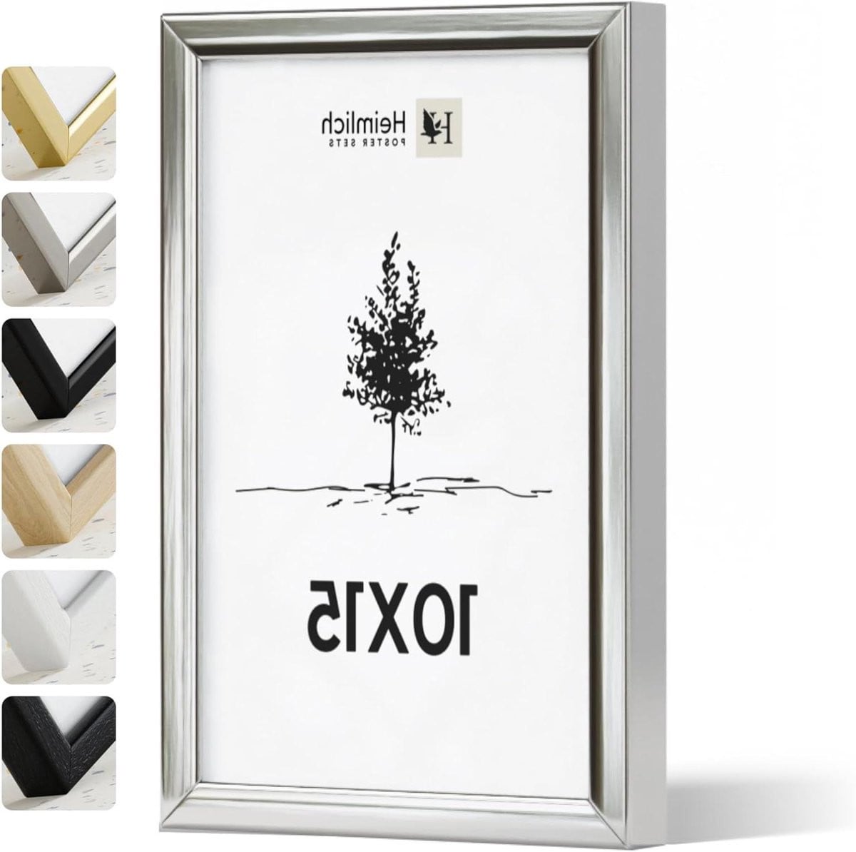 Fotolijst Aluminium - Zilver - 10x15 cm
