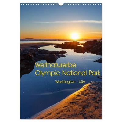 Weltnaturerbe Olympic National Park (Wandkalender 2027 DIN A3 hoch), CALVENDO Monatskalender