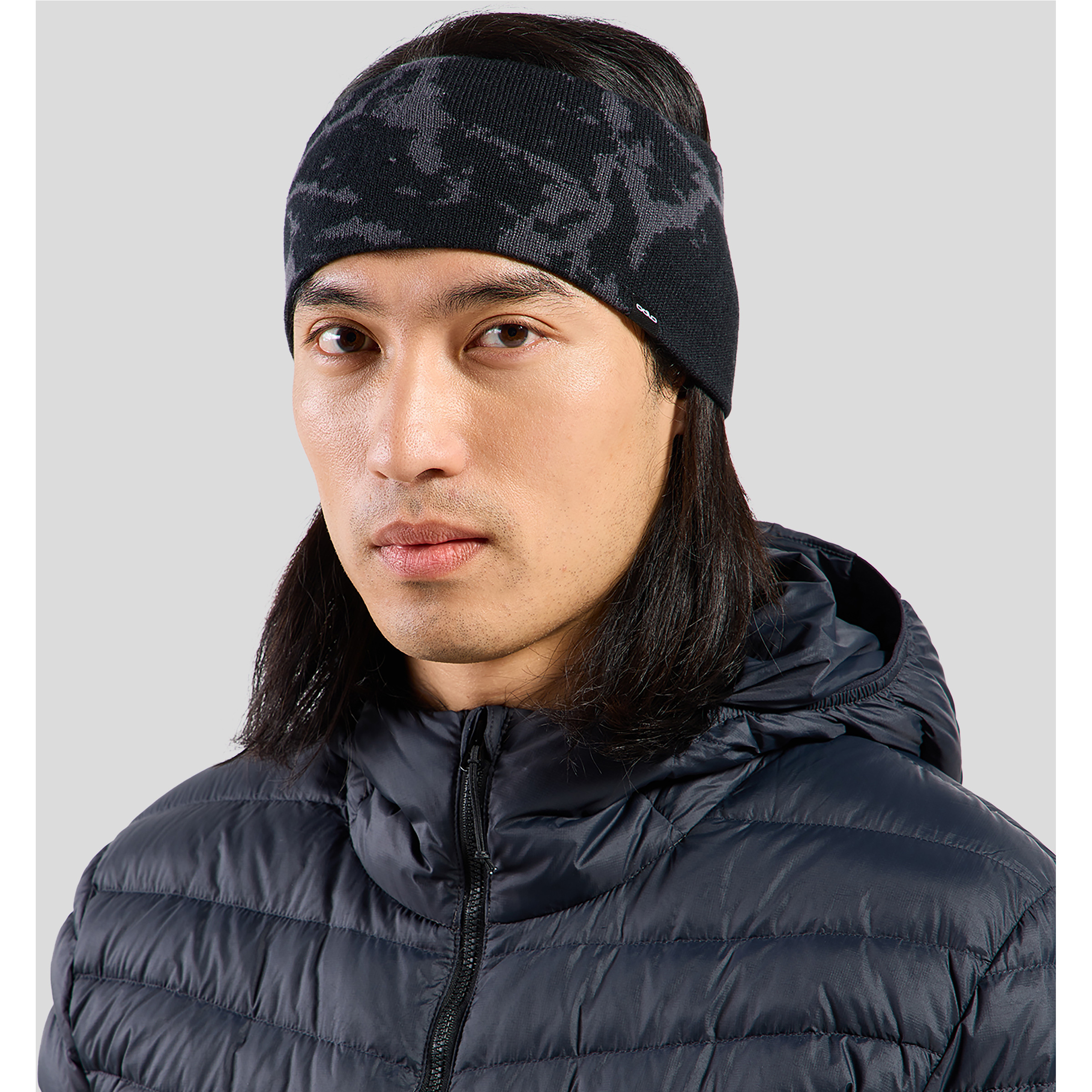 Odlo Essential Reversible Stirnbänder schwarz Langlauf Skating | Langlauf Klassik | Trailrunning | Laufen Schnell trocknend
