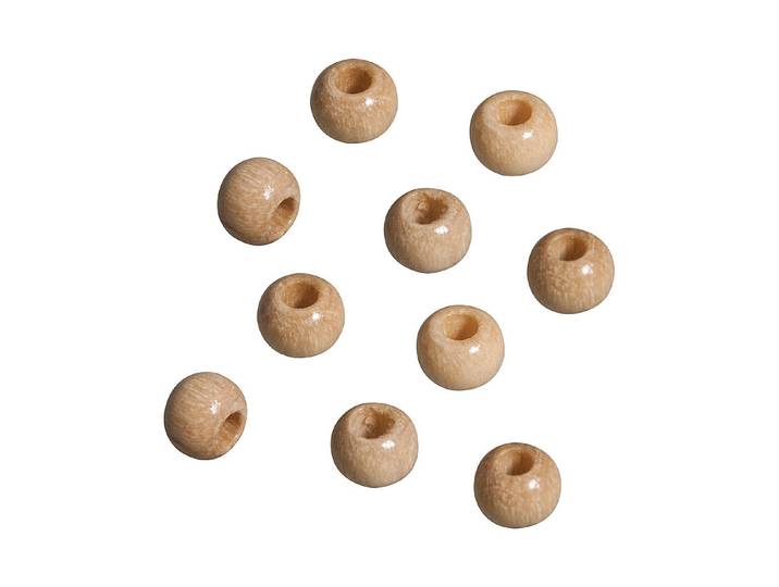 Rayher Holzperlen Poliert 4 mm 150 Stück