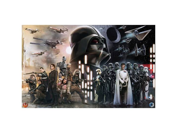 VLIESTAPETE STAR WARS COLLAGE