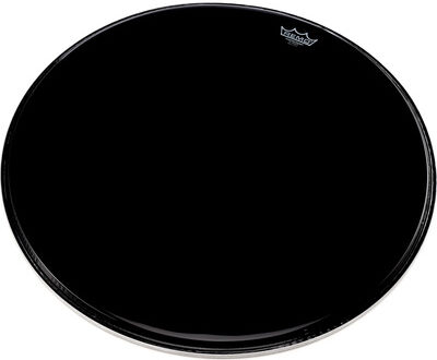 Remo "24" Powerstroke 3 Ebony Bass" Ebony