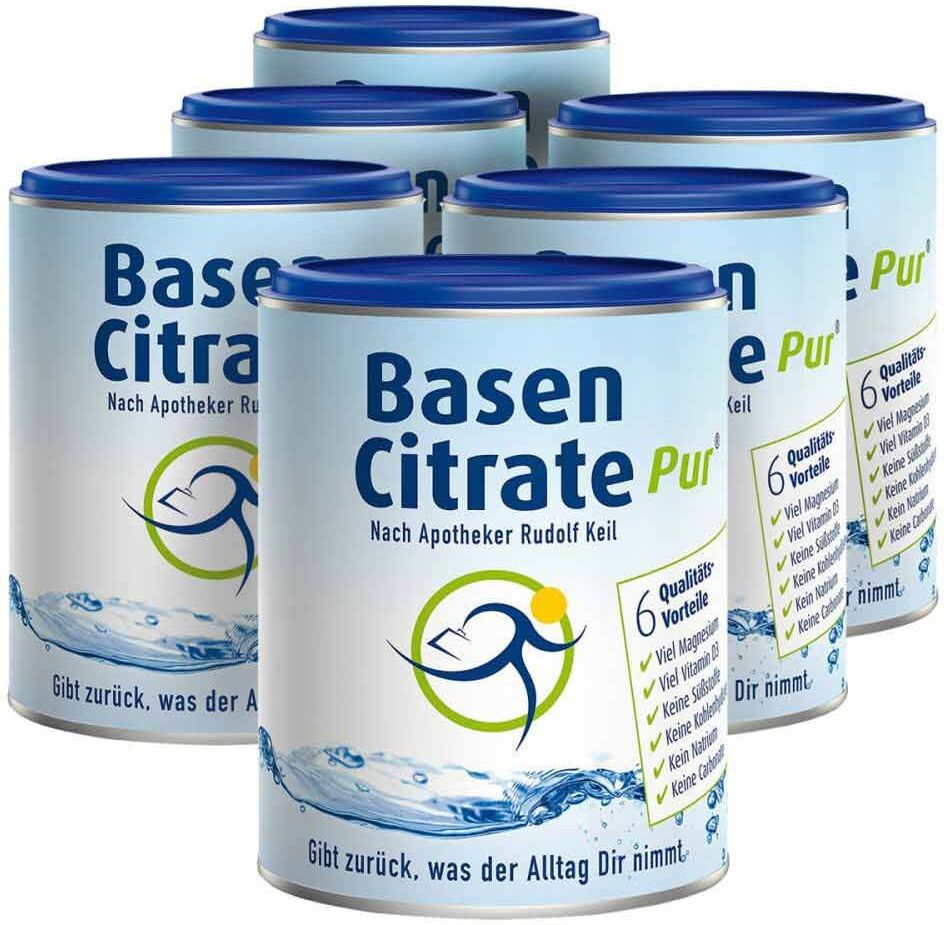 Basen Citrate Pur Pulver nach Apotheker Rudolf Keil