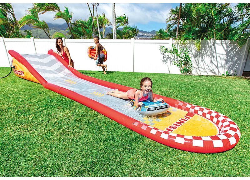 Tapis de glisse Intex Gliss Party Formule 1 et ses 2 body boards