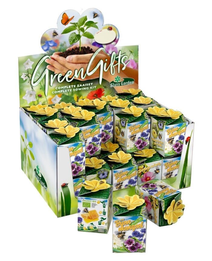 Greengift Bijenmengsel in showdoos