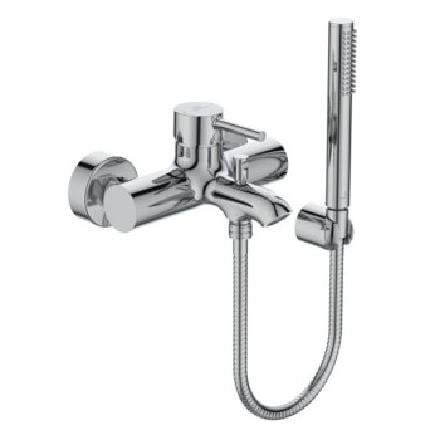 Ideal Standard CeraLine Wastafelmengkraan met accessoires en sprayfunctie, chroom, model BC270AA