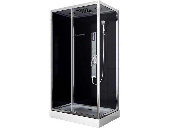 Duschkabine Design 3 CI 72 Koplett-Set Massagedüsen